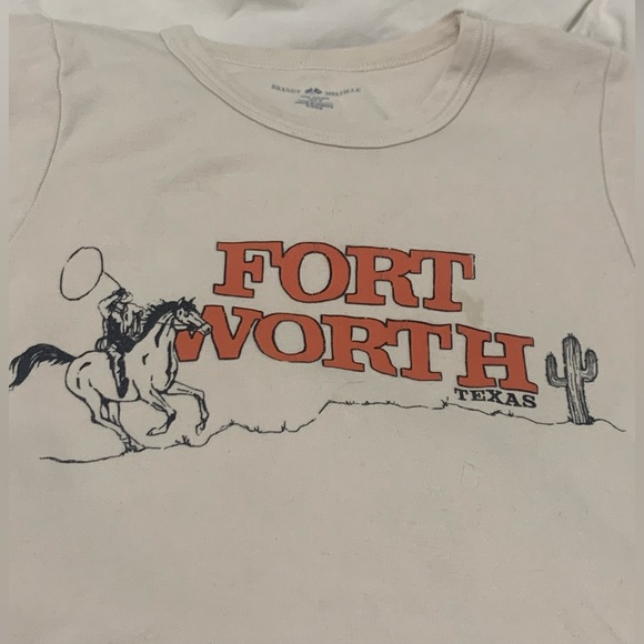 Brandy Melville Ashlyn Fort Worth Top:) - Picture 2 of 3